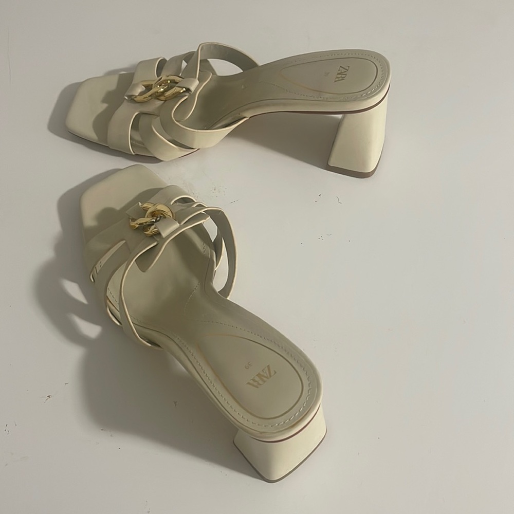 Zara Block Sandals